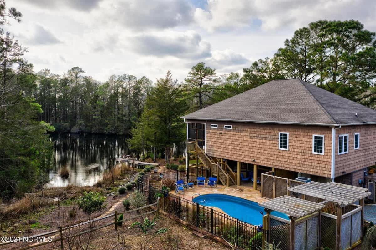 Heated Private Pool, Pond Views, Fishing, Mins To Carolina Beach Ουίλμινγκτον Εξωτερικό φωτογραφία